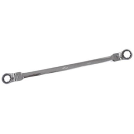 KEEN Reversible Extra Long Ratcheting Double Box End Flexible Wrench; 8 x 10 mm KE322085